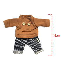 Load image into Gallery viewer, 1pc Doll Clothes for 30cm Le Sucre Rabbit Bear Plush Toys Sweater Skirt Dress Couple Suit for 1/6 BJD Dolls Gifts for Girls
