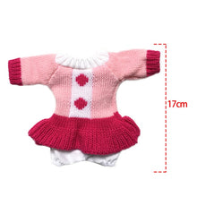 Load image into Gallery viewer, 1pc Doll Clothes for 30cm Le Sucre Rabbit Bear Plush Toys Sweater Skirt Dress Couple Suit for 1/6 BJD Dolls Gifts for Girls
