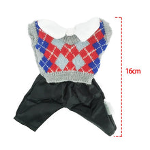 Load image into Gallery viewer, 1pc Doll Clothes for 30cm Le Sucre Rabbit Bear Plush Toys Sweater Skirt Dress Couple Suit for 1/6 BJD Dolls Gifts for Girls